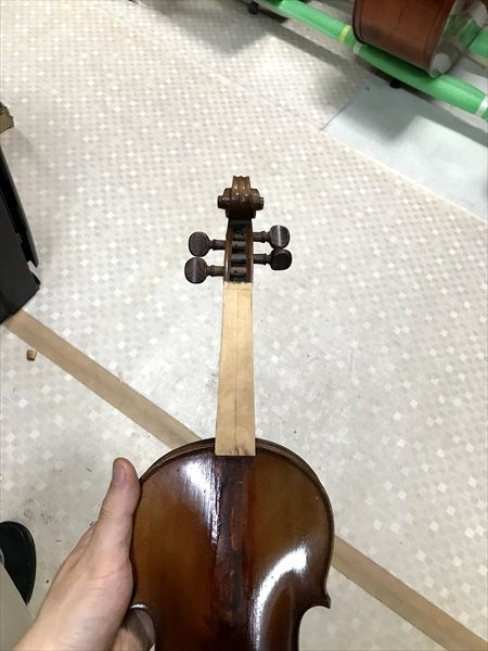 バロックバイオリン□装飾パーフリング指板 | tspea.org